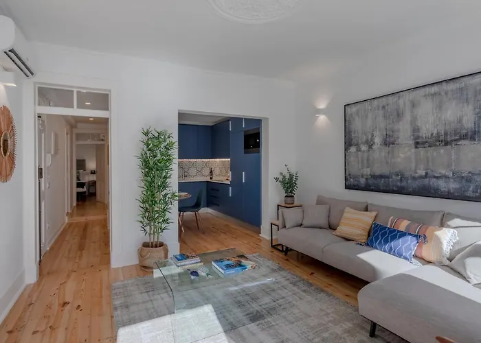 شقة Bairro Alto Chic Oasis